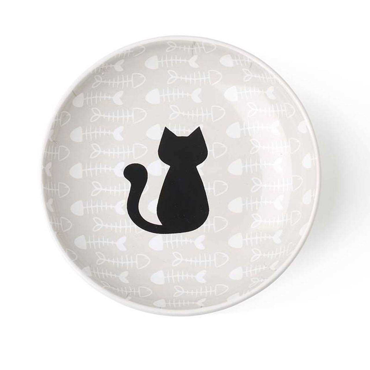 Kitty & Fish Saucer G659