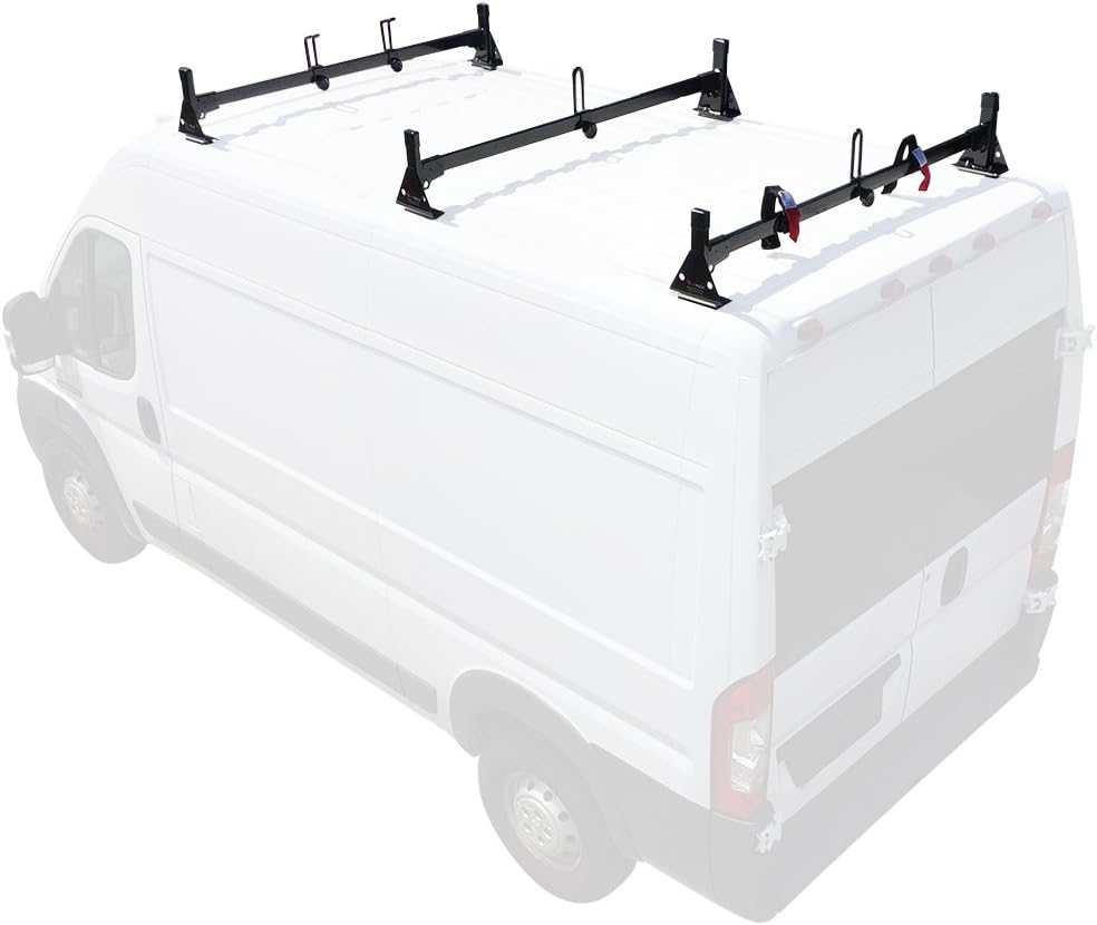 White Van Rack System for RAM ProMaster W70388
