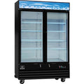 Black 45 Cu. Ft. Glass Door Merchandiser Freezer U910