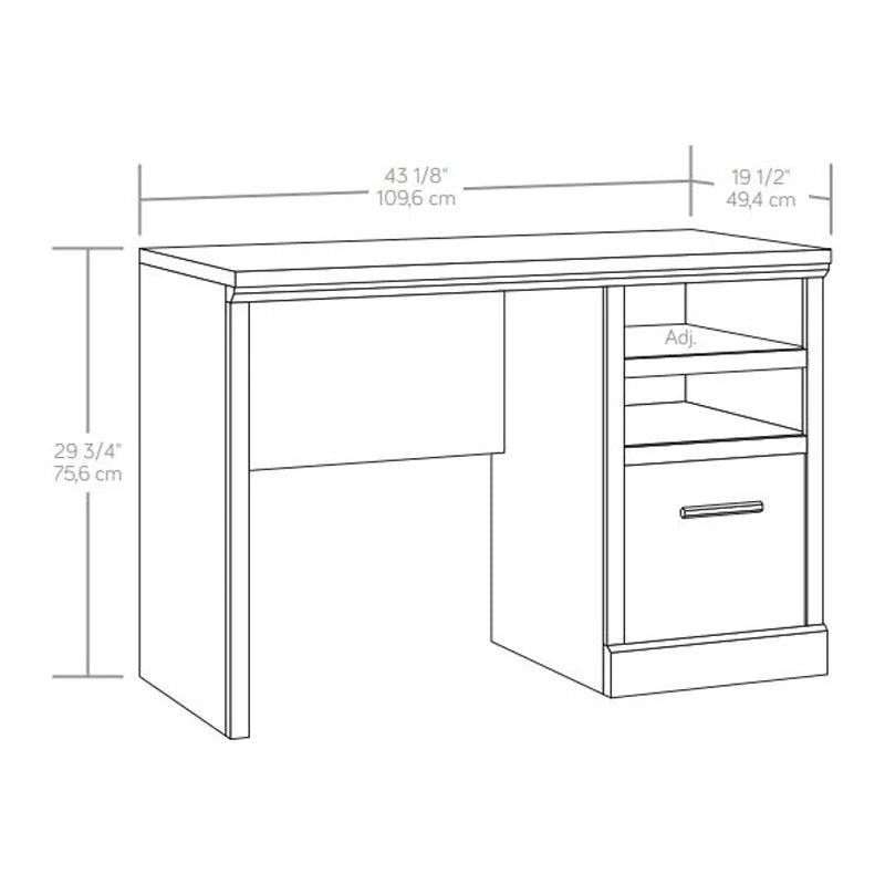 Engineered Wood Desk in Prime Oak Finish L31828