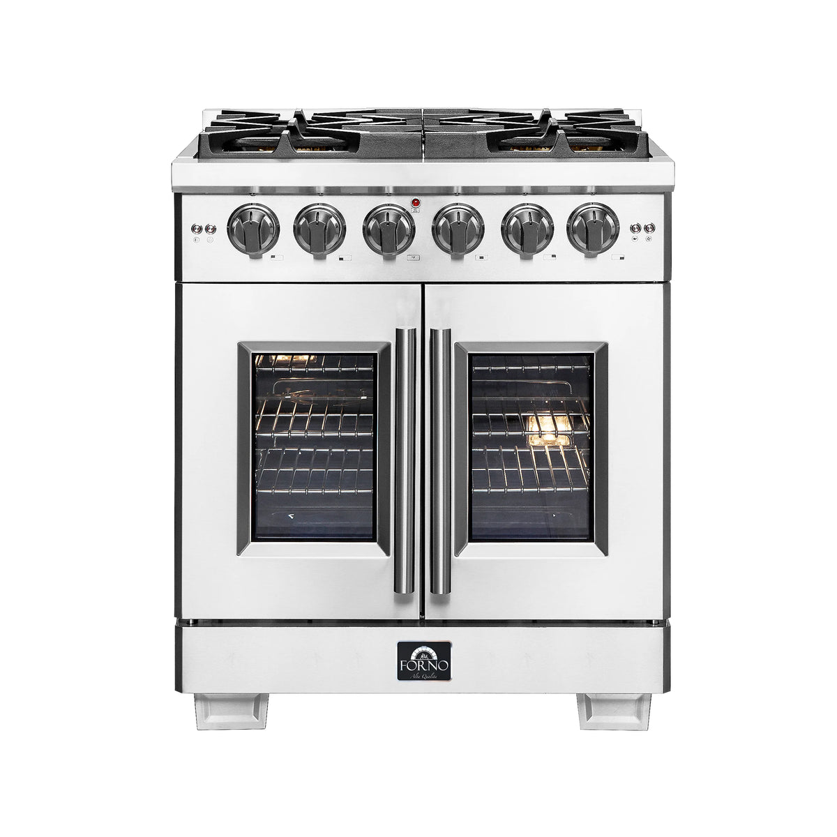 30 Gas Range with French Door and 5 Sealed Burners N363066