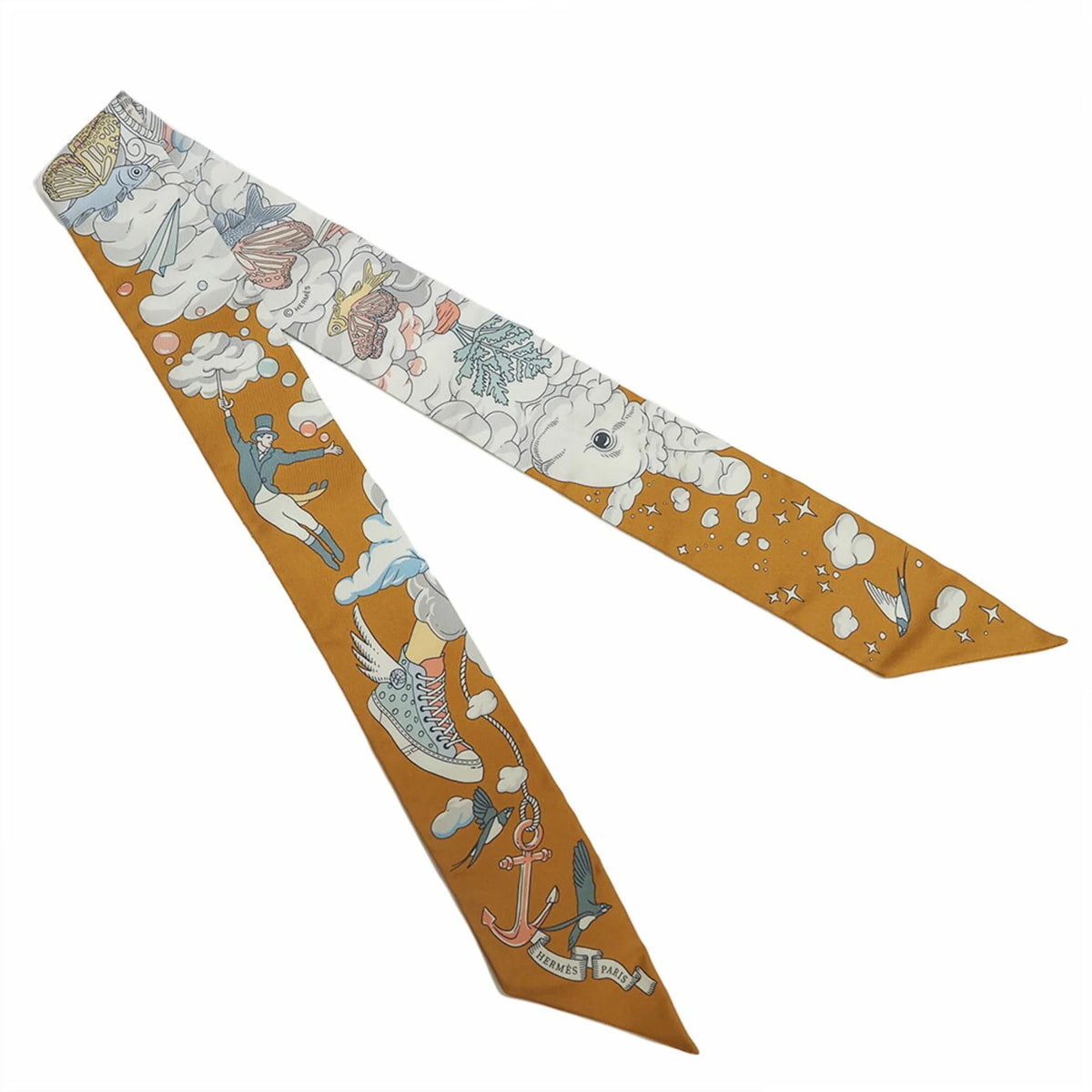 Silk Scarf Muffler V81239