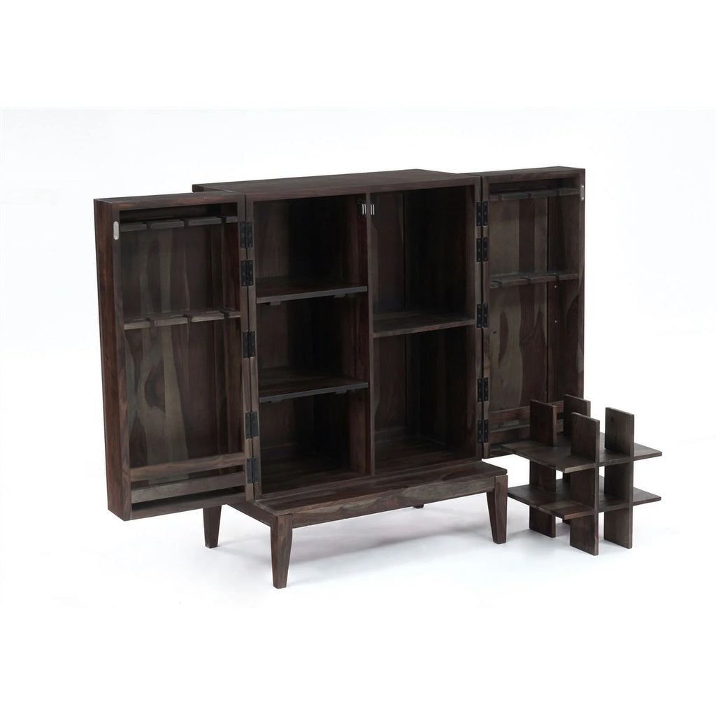 Solid Sheesham Wood Bar U225