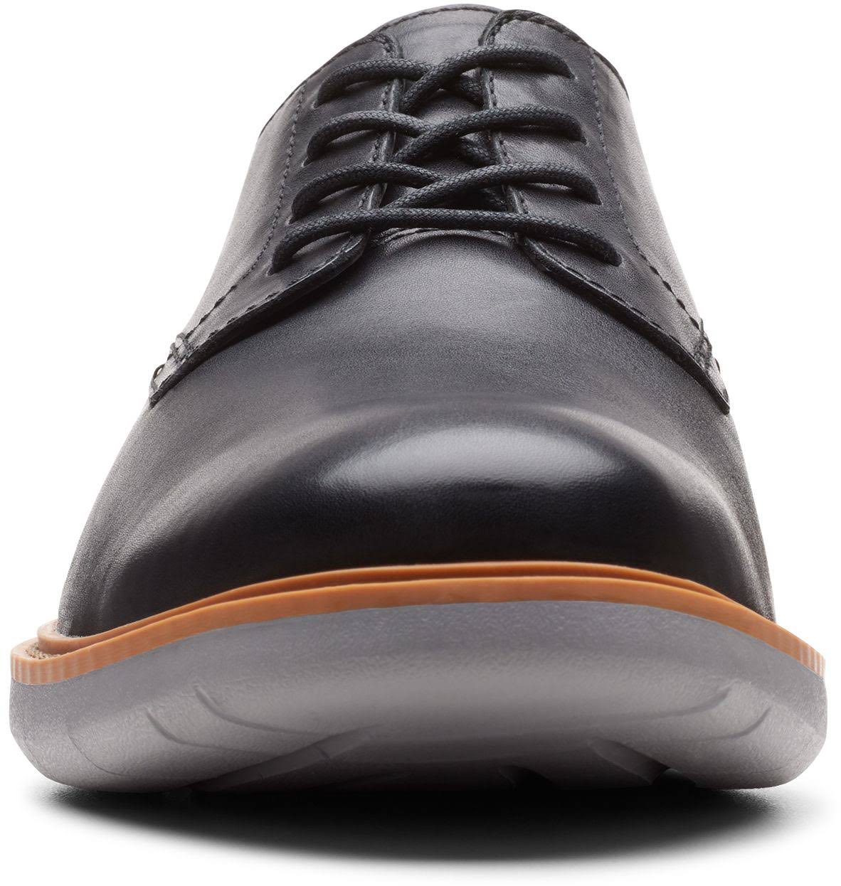Clarks Draper Lace Black Leather Size 8.5 Medium M93983