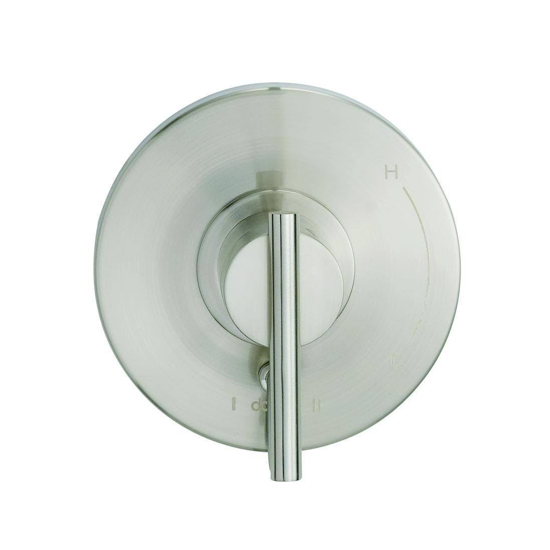 Brushed Nickel Pressure Balance Trim Kit with Diverter U727135