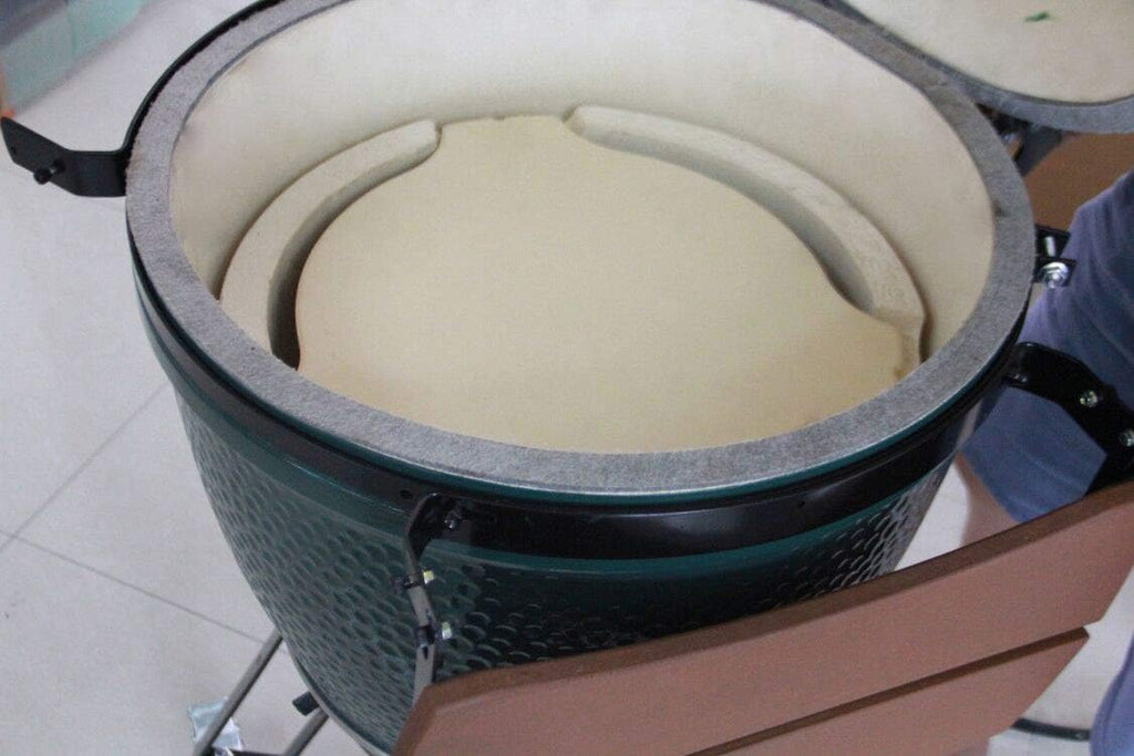 15 Round Ceramic Pizza Stone for Grill and Oven K803
