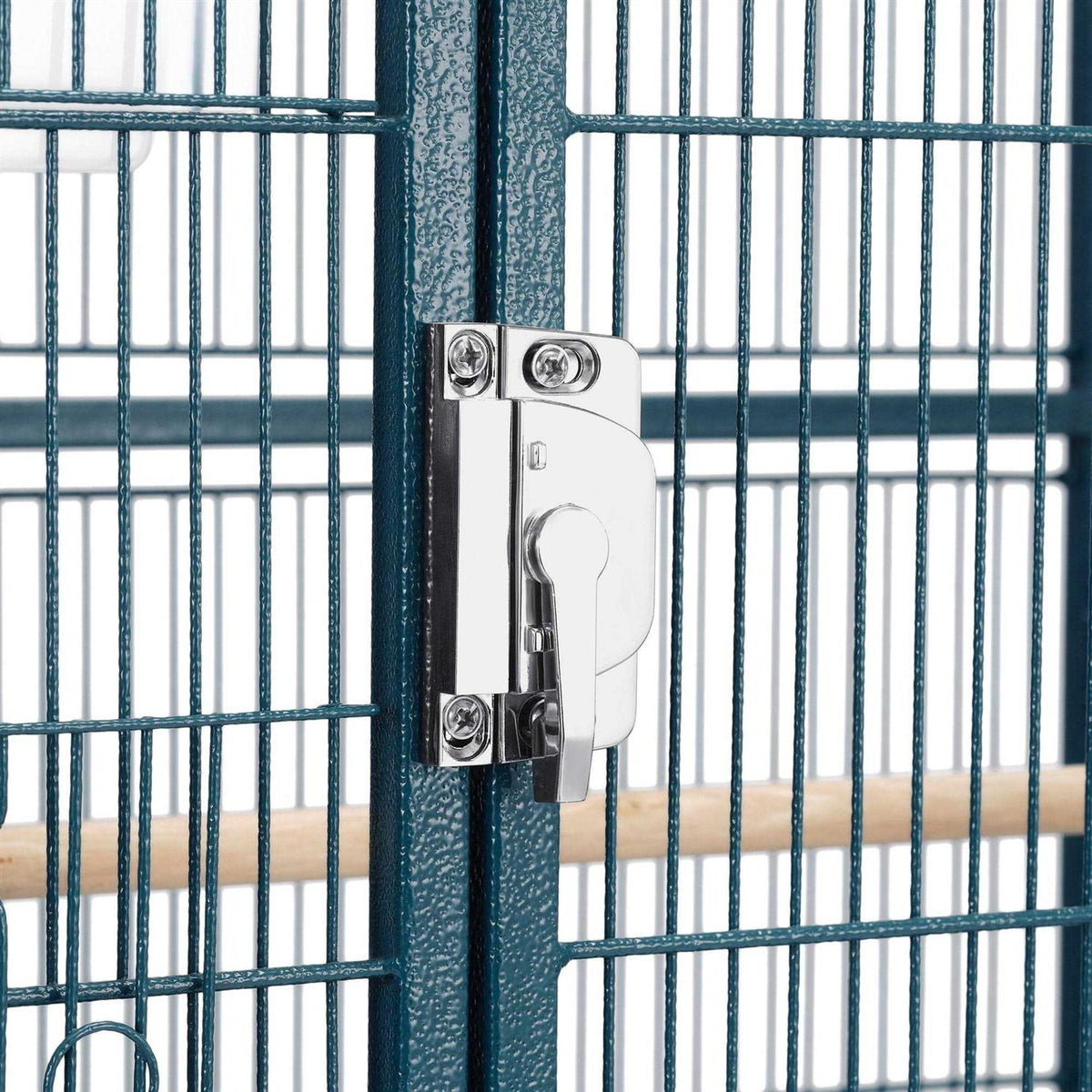 Metal Bird Cage with Rolling Detachable Stand F3334