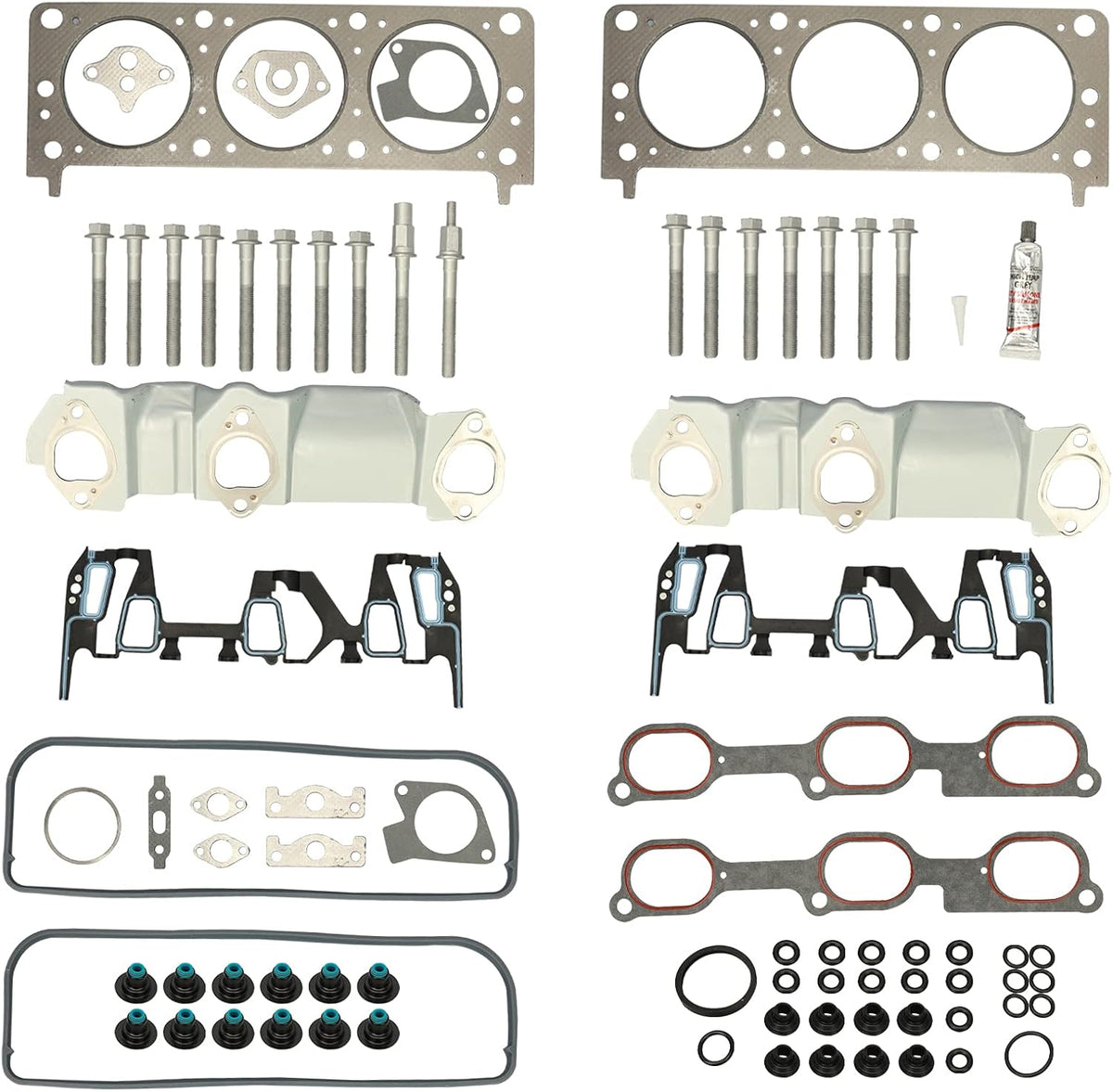 Head Gasket Set 3.4L Engine Head Gaskets Kit Pack of 2 G127738