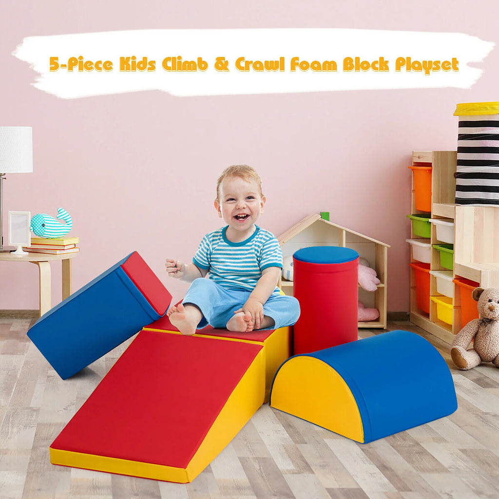 5 Piece Climb and Crawl Foam Play Set J91633