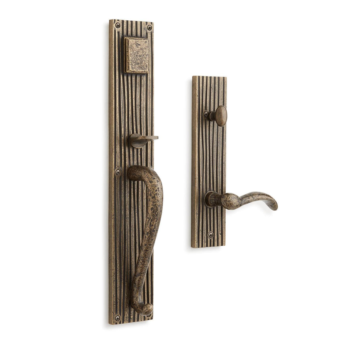 Antique Brass Solid Brass Full Plate Key S471