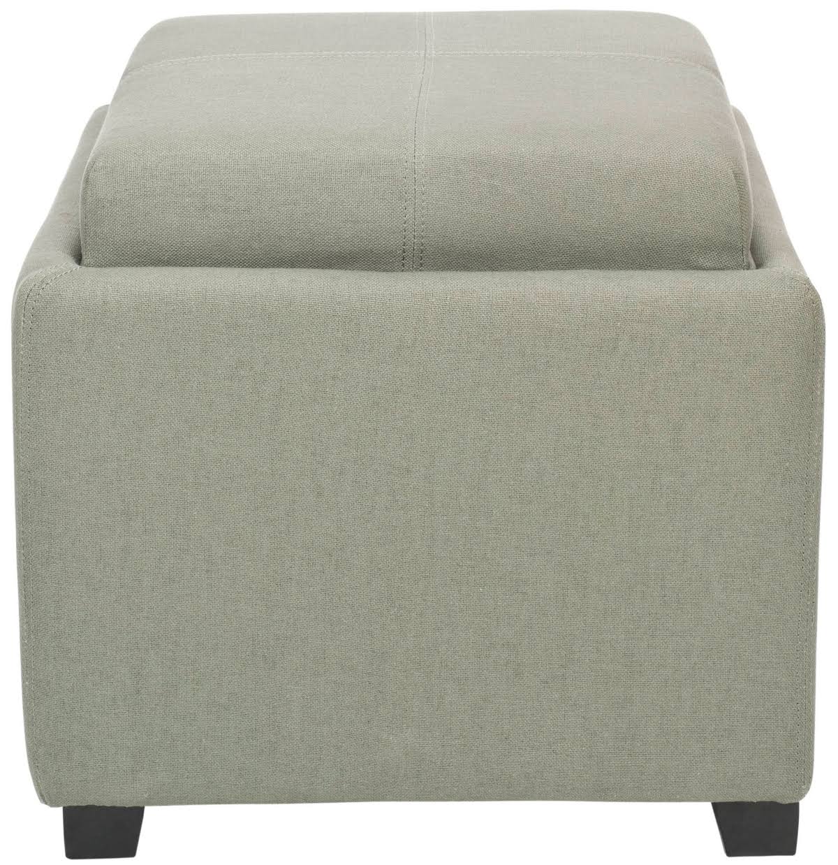 Charcoal Single Tray Ottoman N41138