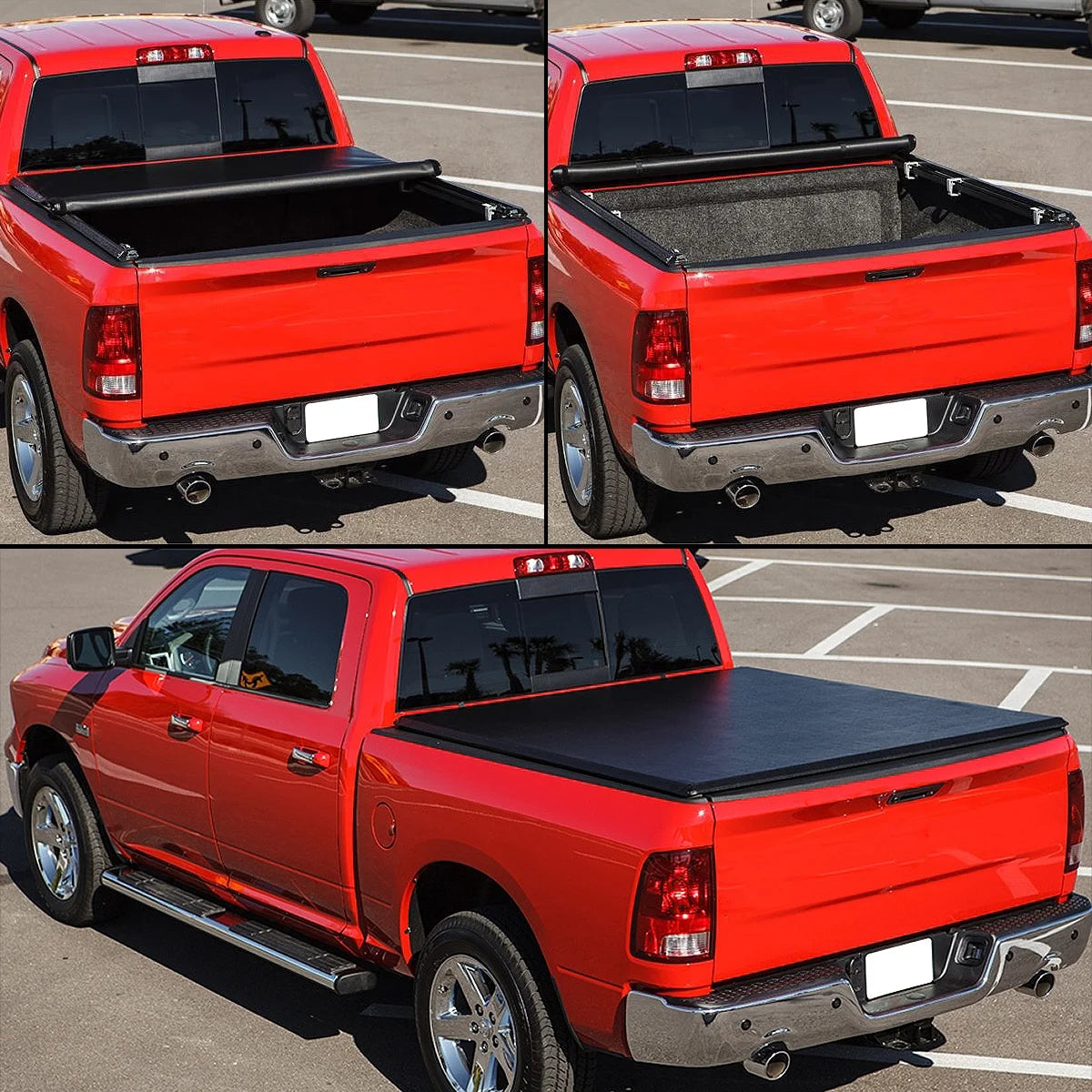 Soft Roll-Up Tonneau Cover Assembly I731