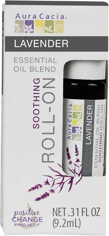 Lavender Roll-On Essential Oil Blend 0.31 Ounce (Pack of 12) B144
