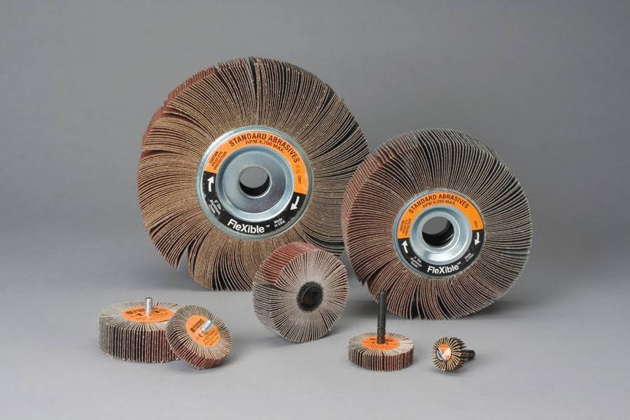 2 in x 1/2 in x 1/4-20 in 60 Flexible Flap Wheel B6232