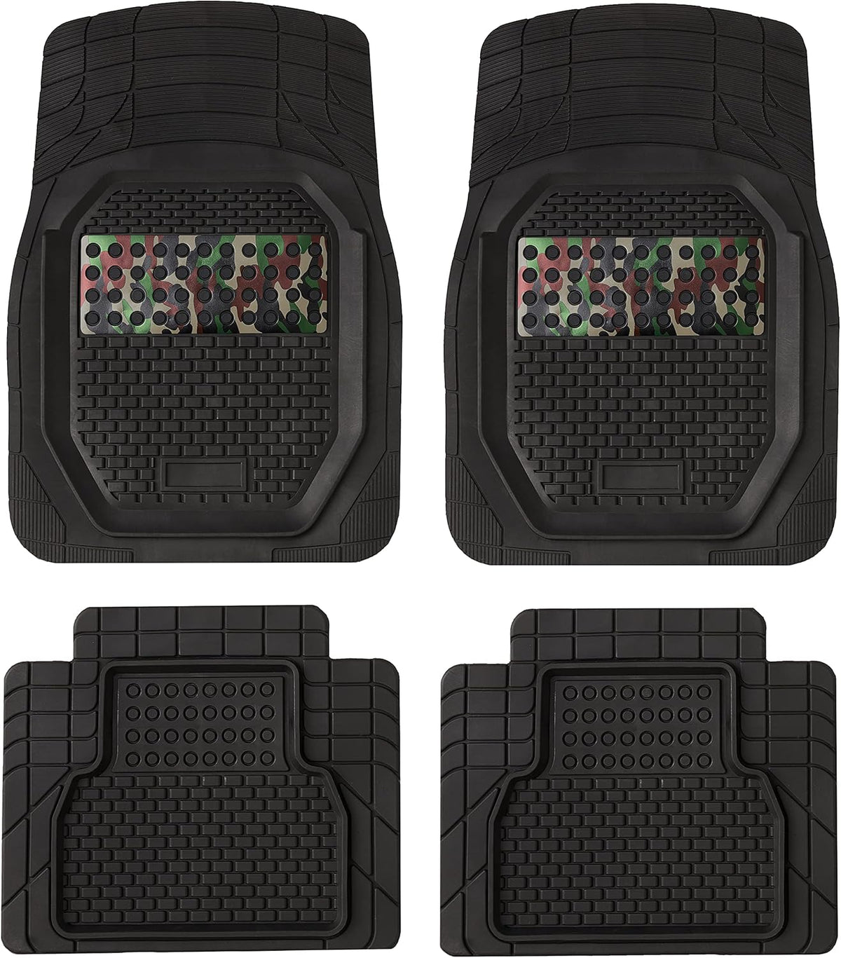 Red SUV Car Automotive Floor Mat 5-Piece Set Y822652